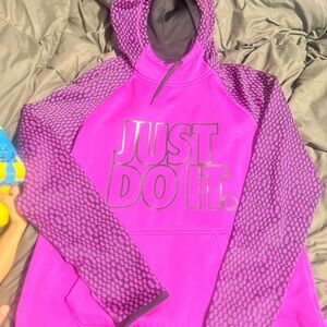Purple Nike Hoodie